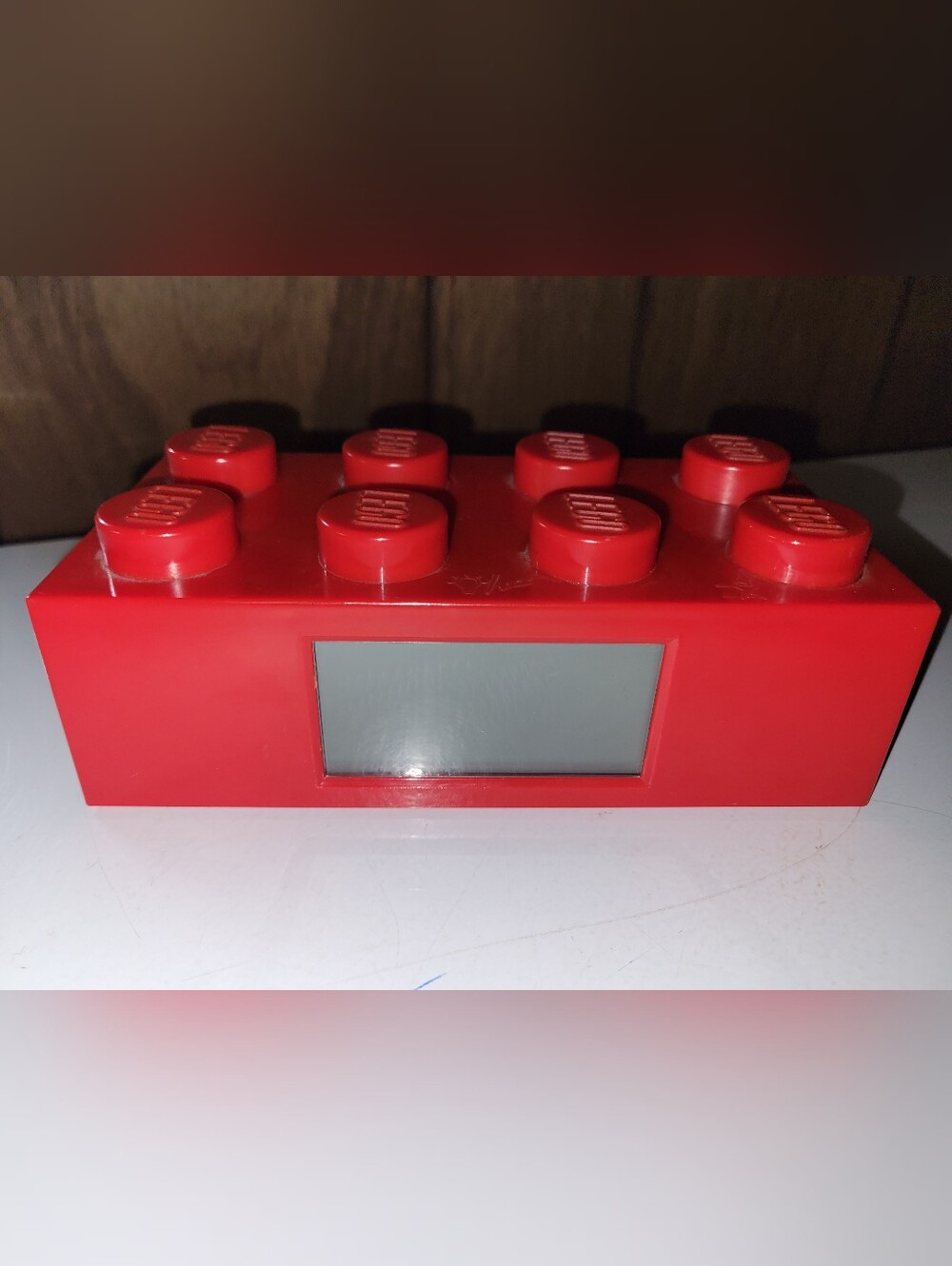 LEGO Red Digital Alarm Clock Brick